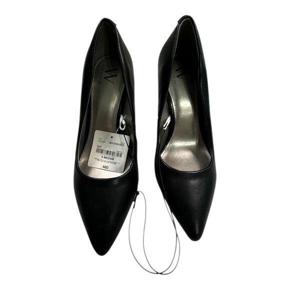 Worthington Women's Pointed Toe Stiletto Heels Black Classic Pumps Size 8 - Picture 1 of 8